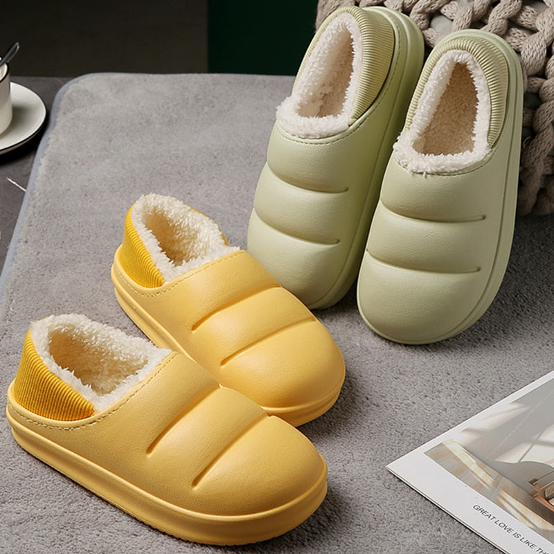 Waterproof Warm Slippers